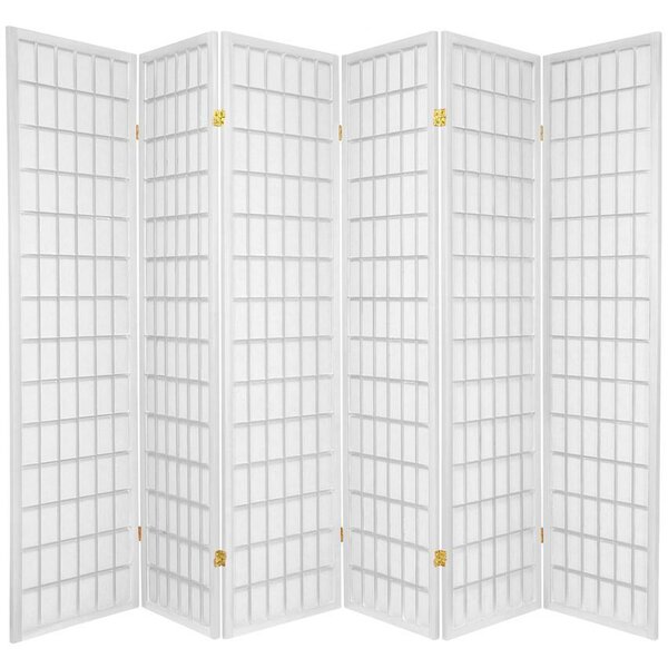 Tejas Shoji 6 Panel Room Divider by World Menagerie