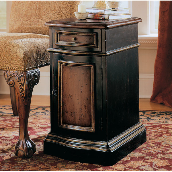 Preston Ridge End Table with Storage by Hooker Furniture