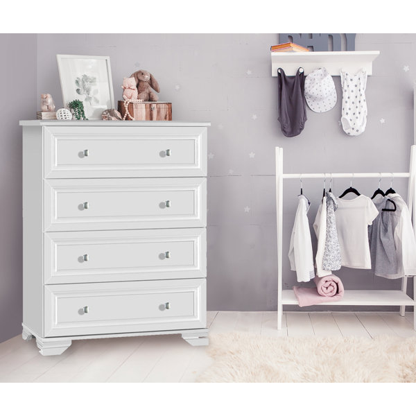 Reviews Essex 4 Drawer Chest By Harriet Bee Sale