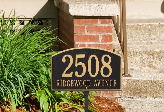 Top-Rated Address Plaques