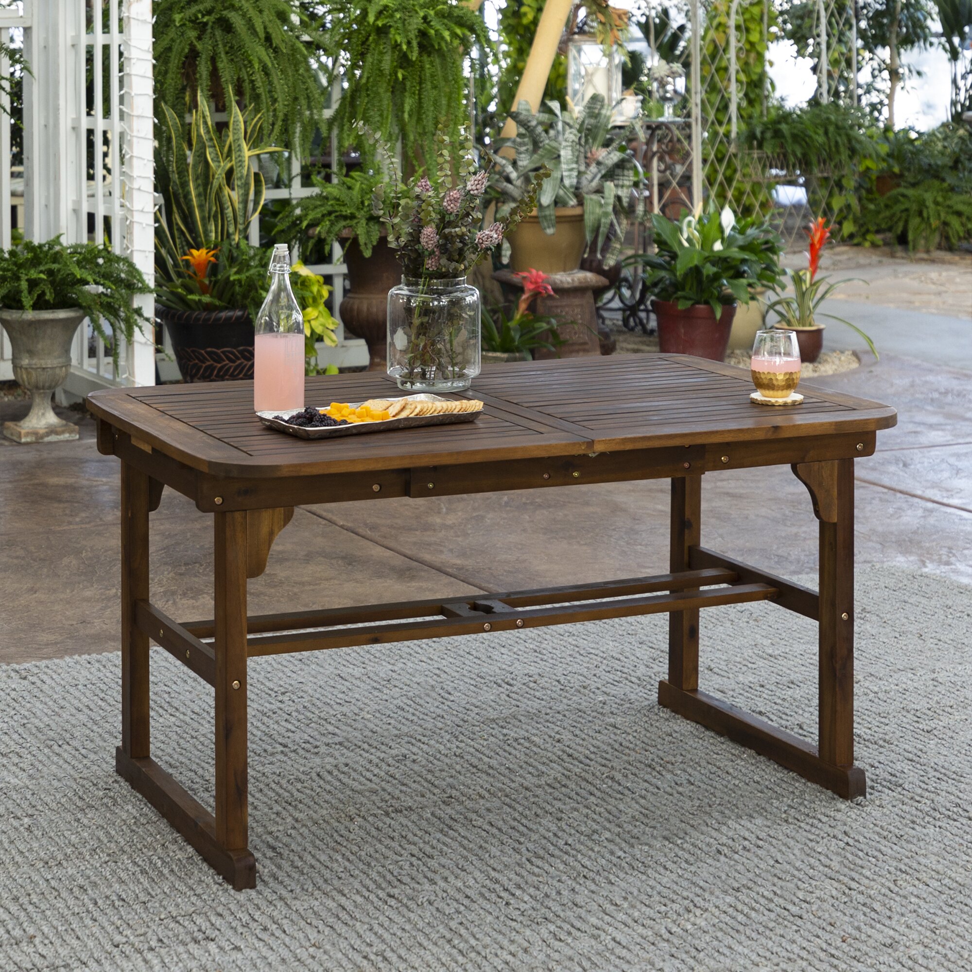 Nessa Extendable Wooden Dining Table