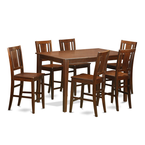 Dudley 7 Piece Dining Set By Wooden Importers Discount