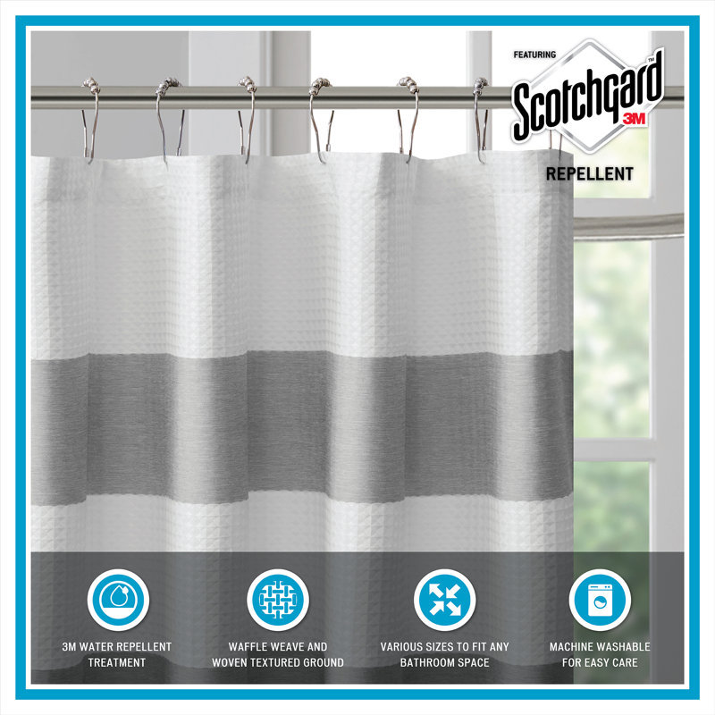 The Twillery Co Merrick Single Shower Curtain Reviews Wayfair