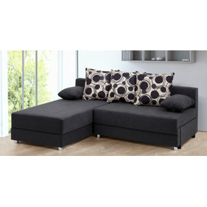 Ecksofa Bakers mit Bettfunktion von Home & Haus