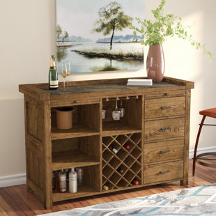 Bar Server Cabinet Wayfair Emanuel Bar Cabinet