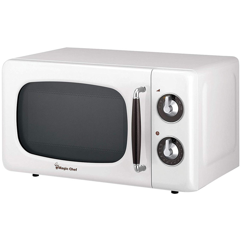 Magic Chef .7 Cubic Ft 700Watt Retro Microwave Wayfair