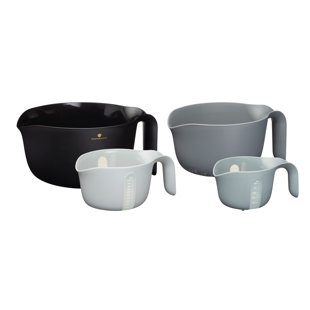Microwave Safe Mixing Bowls Wayfair Co Uk Master Cl Multifunction Sleeved 4 Piece Mixing Bowl Set