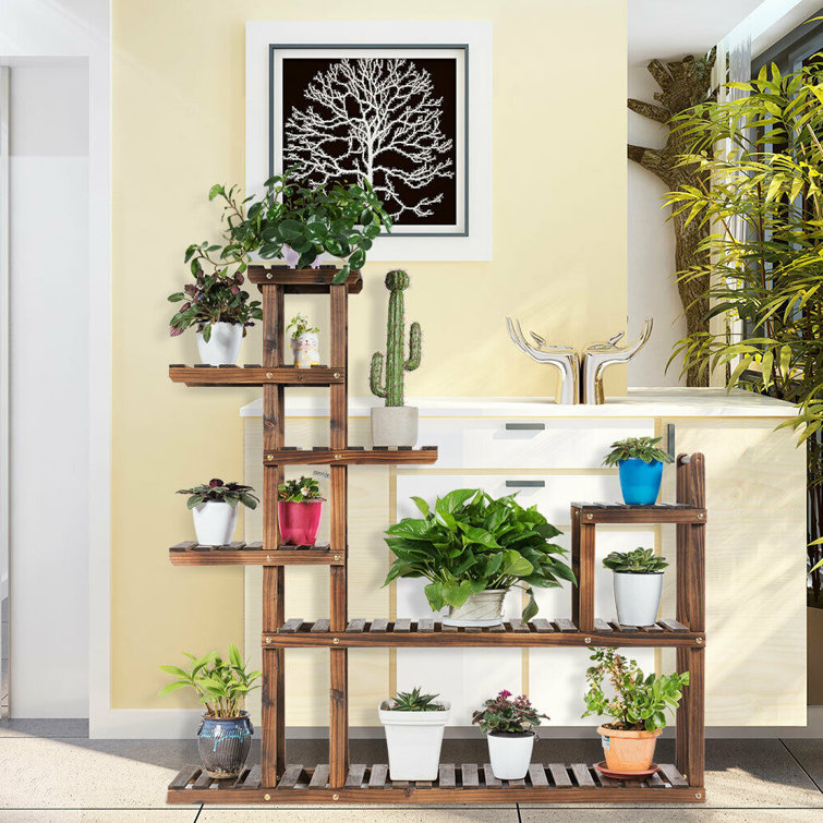 Red Barrel Studio® Banyon Tier Wood Display Storage Shelf