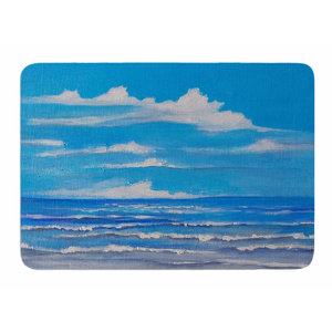 Sanibel Island by Rosie Brown Memory Foam Bath Mat