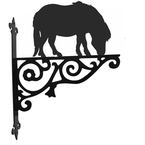 Shetland Pony Ornamental Bracket Steel Images
