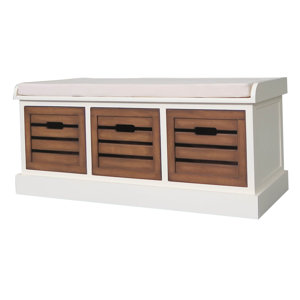 Maia Wood Storage Bench