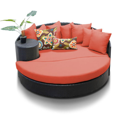 Sol 72 Outdoor Freeport Patio Daybed With Cushion Cushion Color