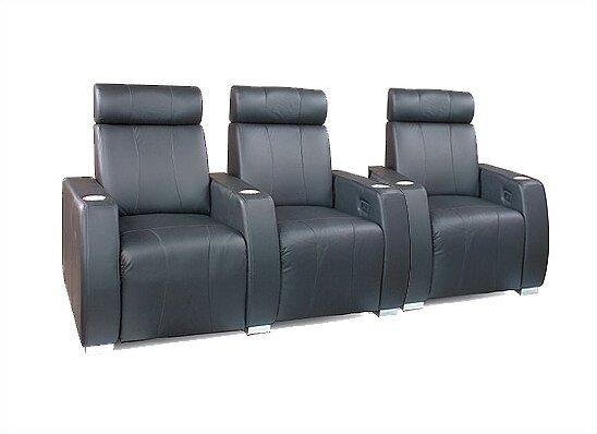 Review Executive Home Theater Row  Seating (Row Of 3)