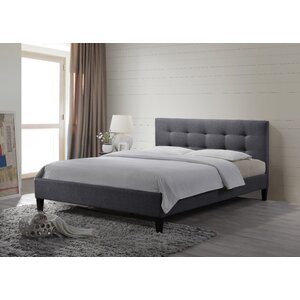 Parsons Upholstered Platform Bed