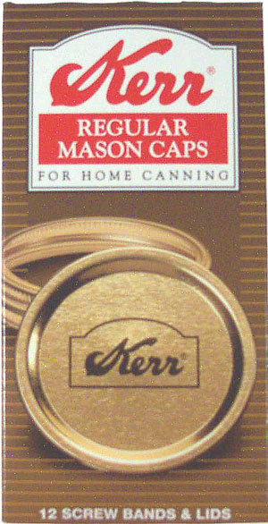 Regular Canning Jar Caps (12 Count)
