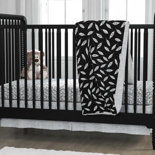 Nature Fl Crib Bedding Sets You Ll Love Wayfair Feathers 4 Piece Crib Bedding Set
