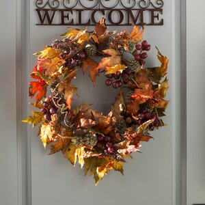 Maple and Berry Wreath