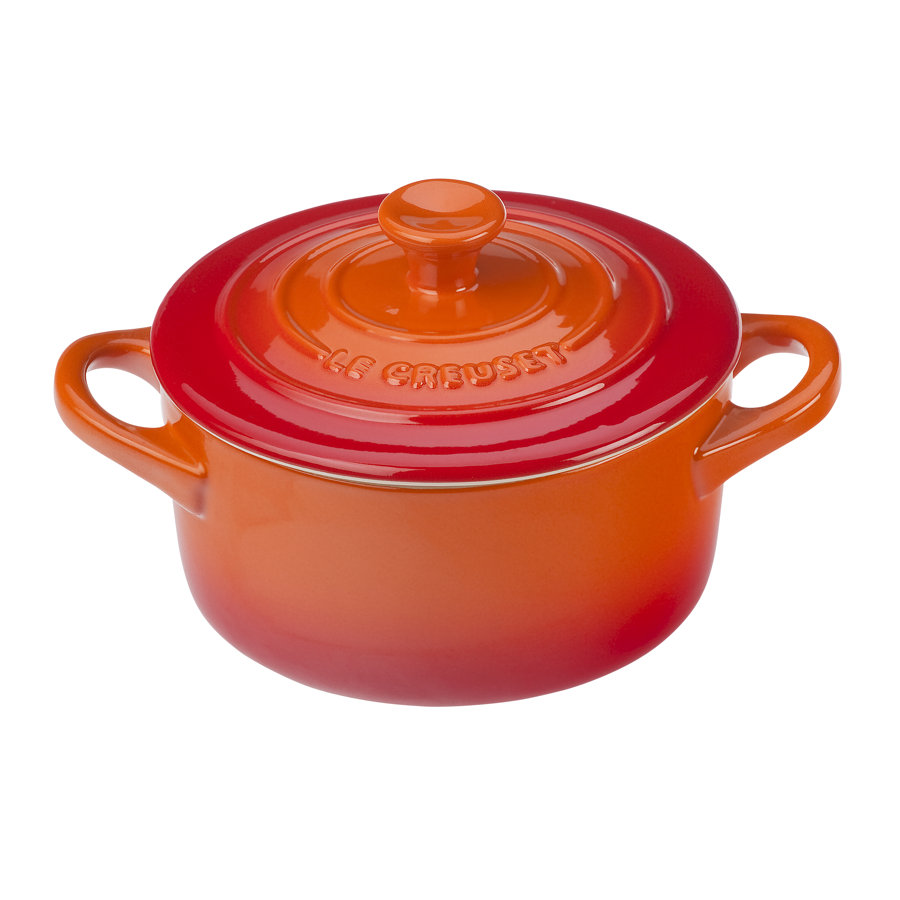 Le Creuset Stoneware 0.25 Qt. Round Dutch Oven