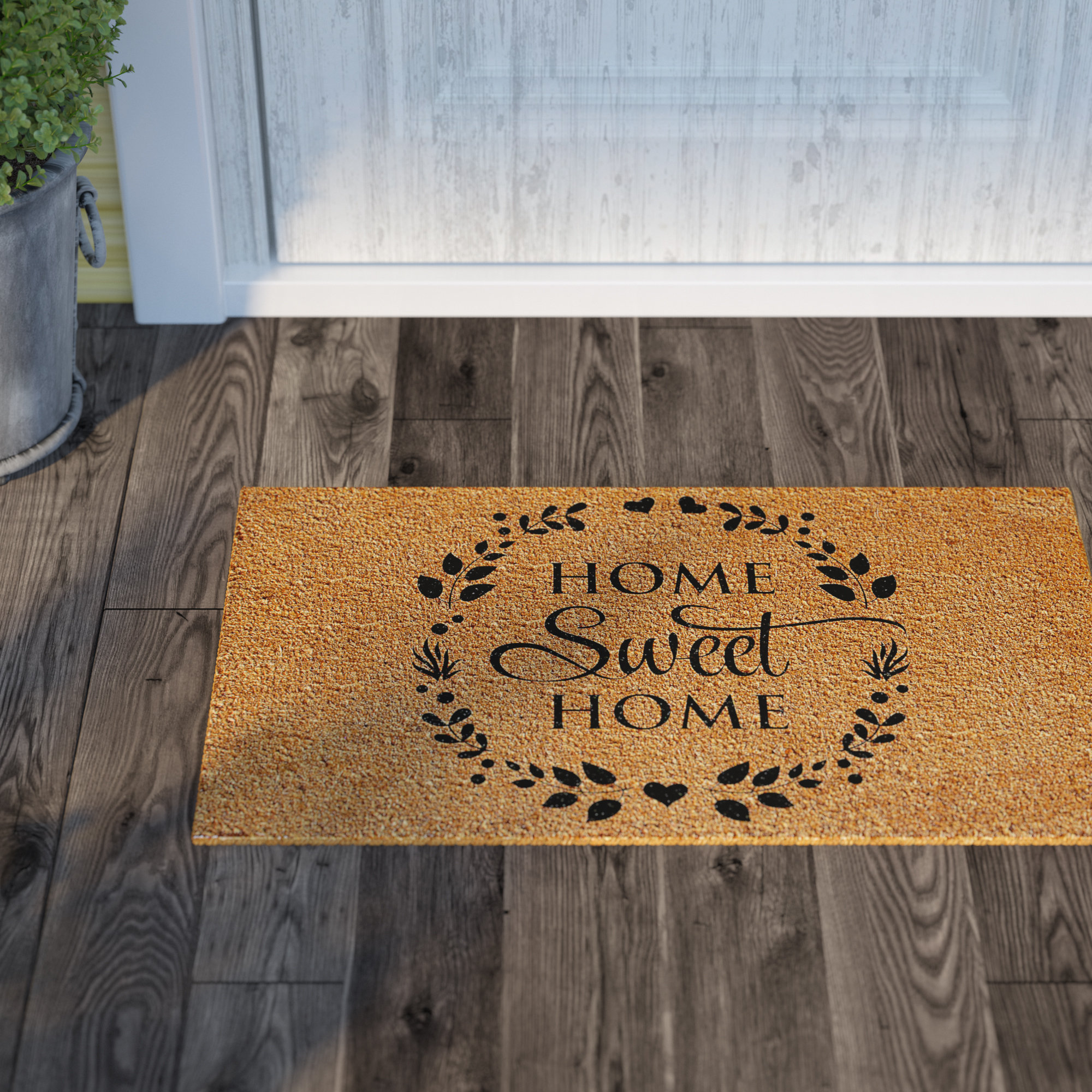 Andover Mills Laplante Sweet Wreath 29 In X 17 In Non Slip