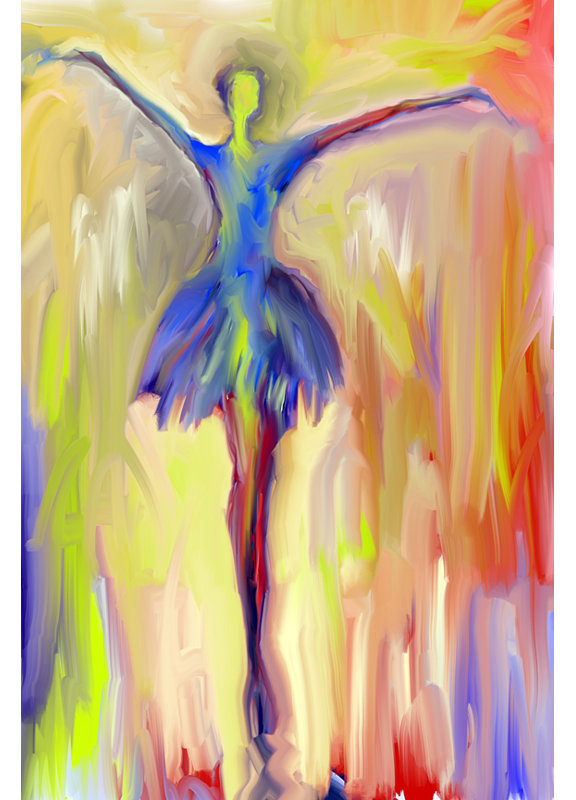 Buy Art For Less Watercolor Ballet Dancer Ii By Cliff Warner Painting Print On Wrapped Canvas Wayfair