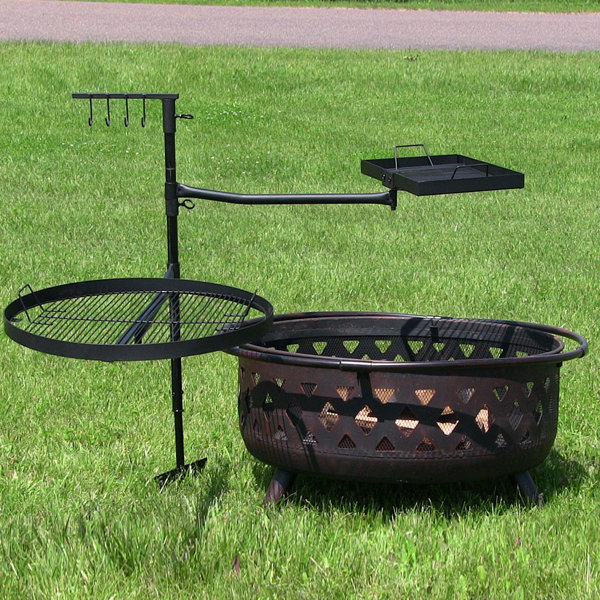 Cooking Fire Pit Grill Wayfair