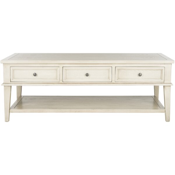Yelena Coffee Table with Storage by Rosecliff Heights