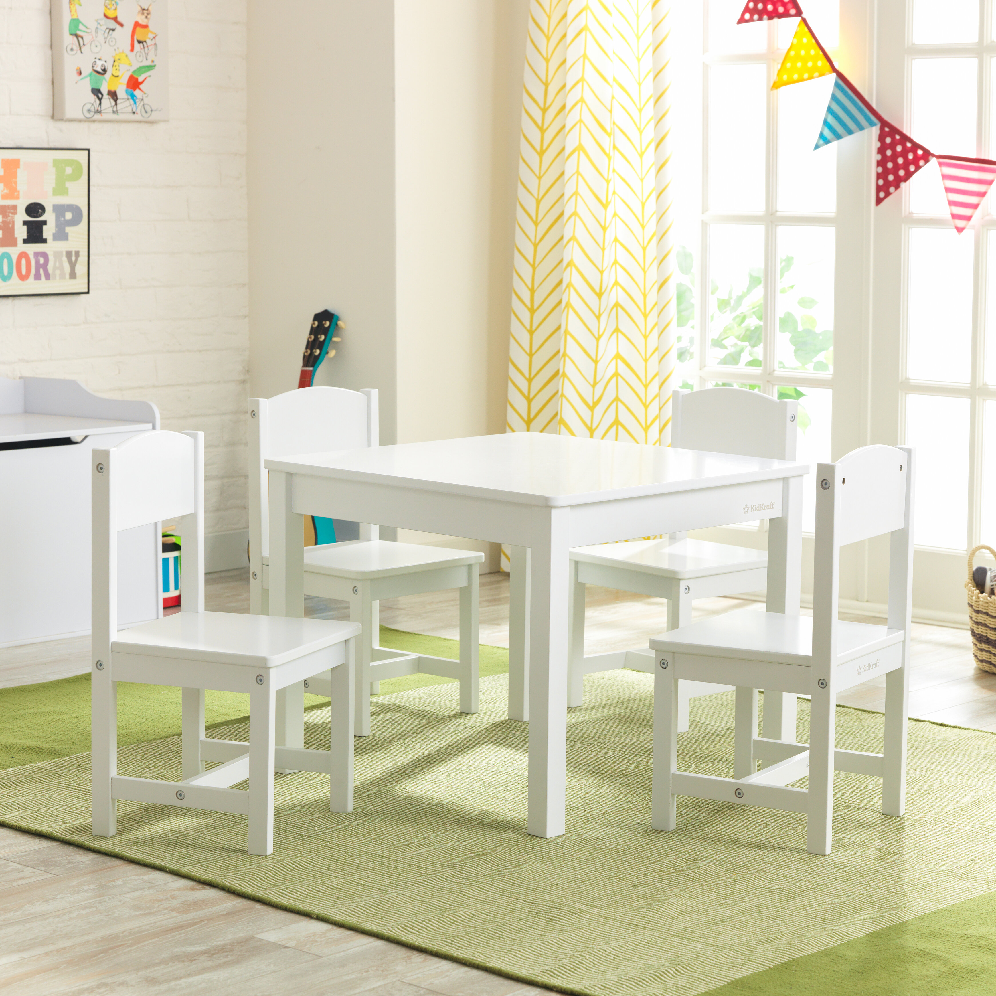 Kidkraft Childrens 5 Piece Table And Chair Set Reviews Wayfaircouk