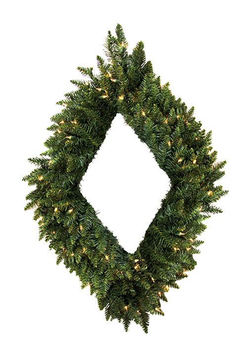 The Holiday Aisle 48" Lighted Metal Wreath Wayfair