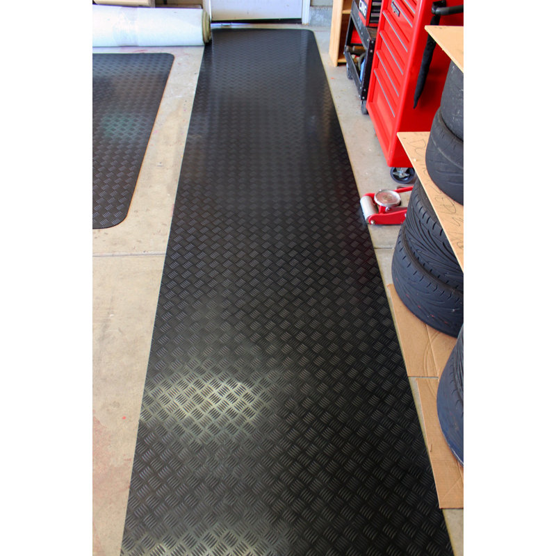 Rebrilliant Boulton Garage Floor Protection Garage Flooring Roll