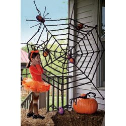 giant spider halloween decoration