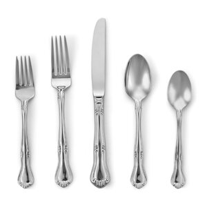 Valcourt 5 Piece Flatware Set