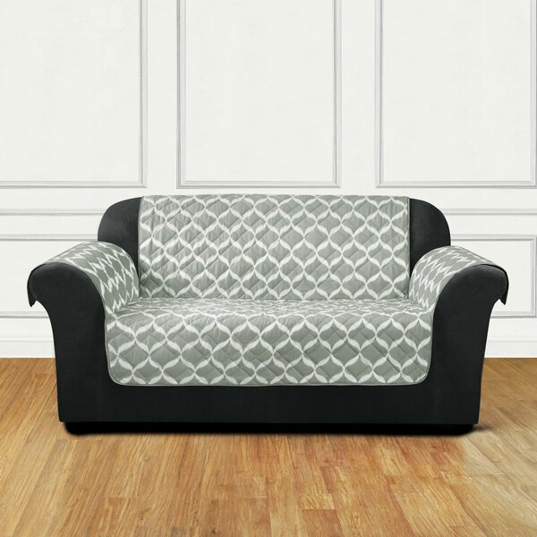 Furniture Flair Flash Box Cushion Loveseat Slipcover By Sure Fit