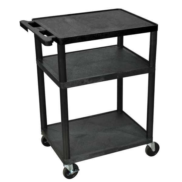 3 Shelf Utility Cart by Offex