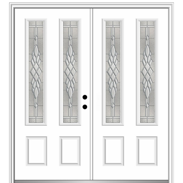 Verona Home Design Fibreglass Smooth 2 3 4 Lite 2 Panel Grace