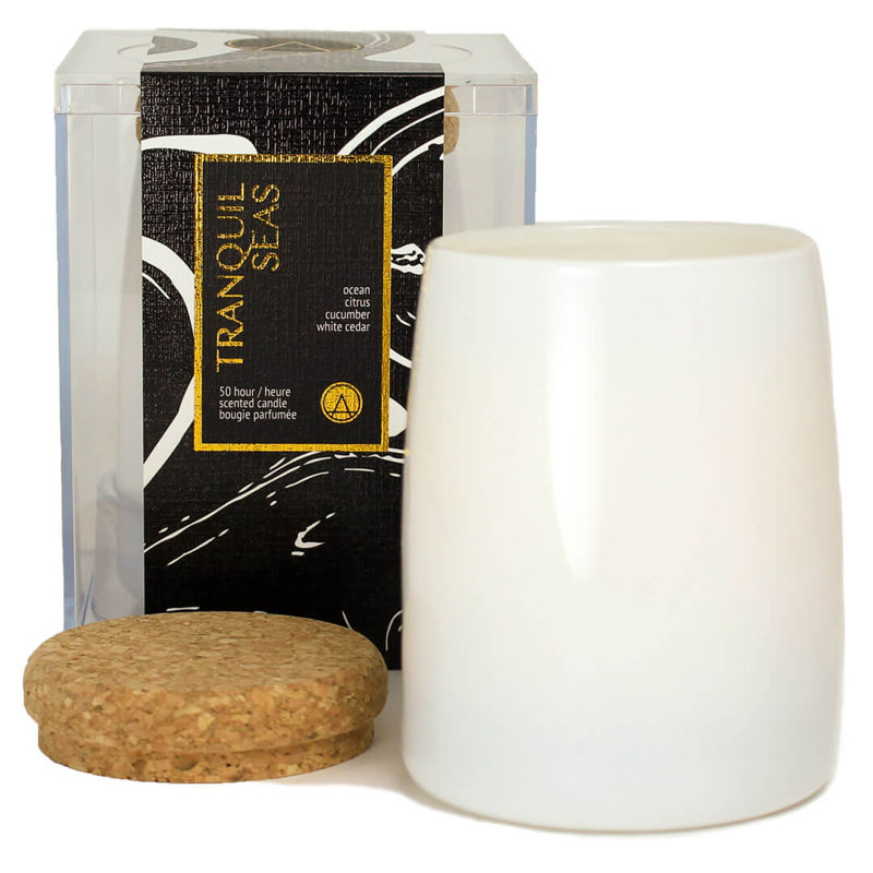 Tranquil Seas Beach and Ocean Breeze Scented Jar Candle