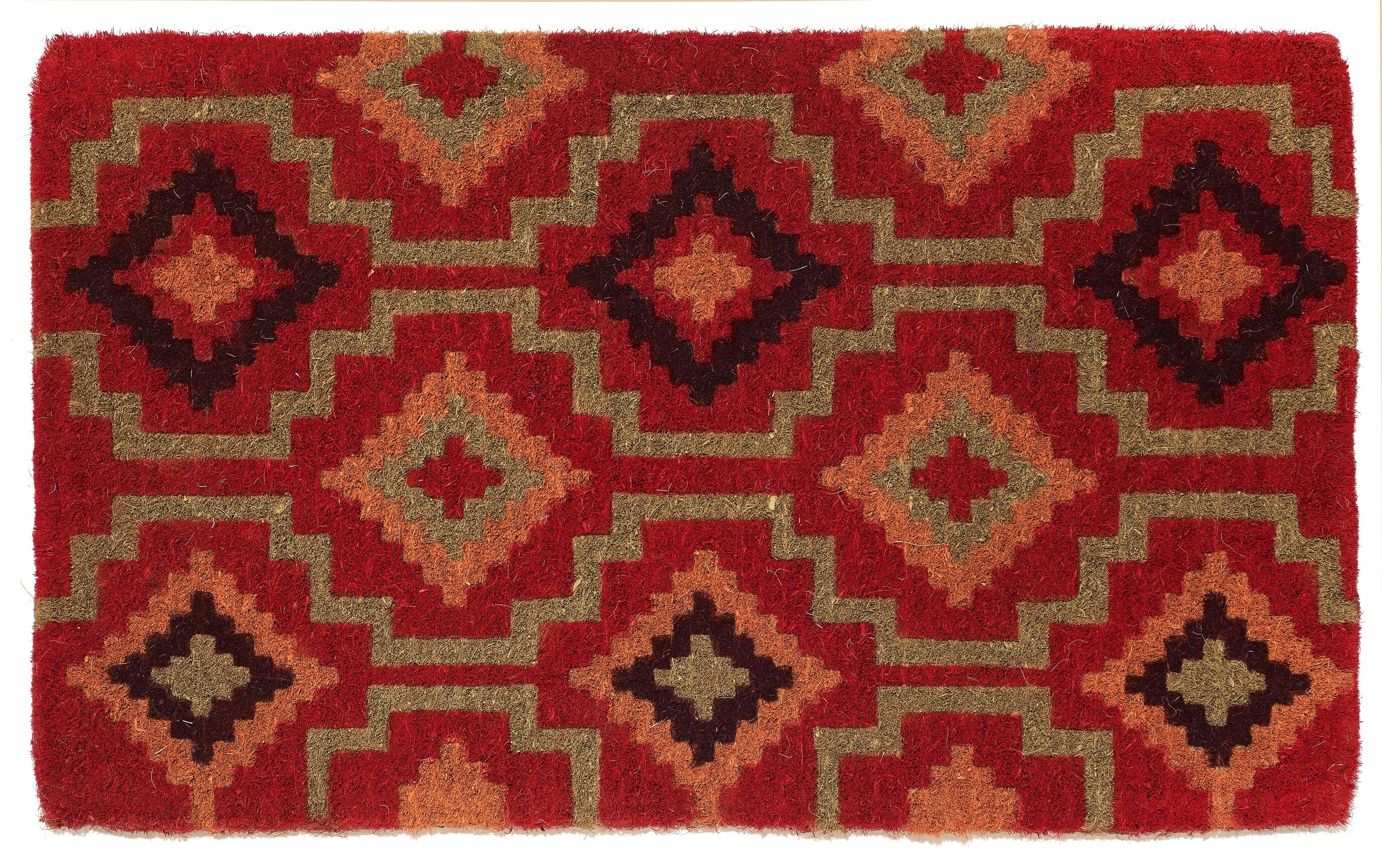 Bungalow Rose Kam Kilim Handwoven Coir 36 In X 24 In Outdoor