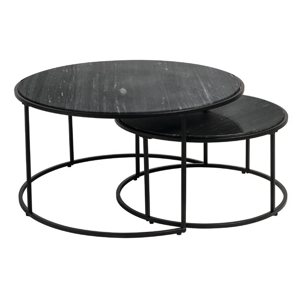 Bassik 2 Piece Nesting Tables By Latitude Run