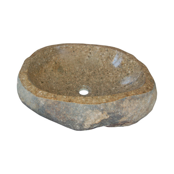 EdenBath Natural River Rock Boulder Specialty Vessel ...