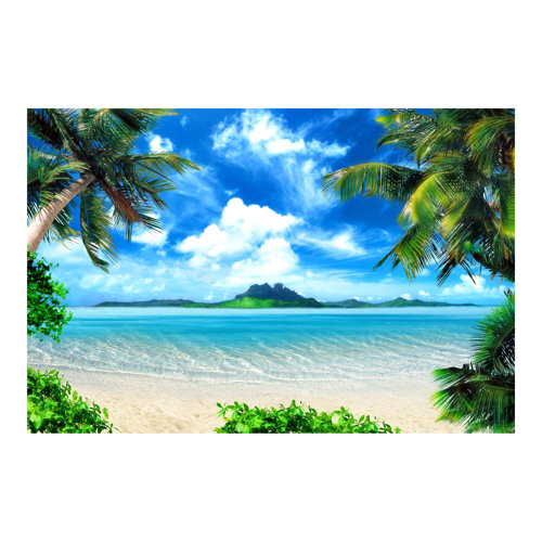 Dream Holiday 2.55m x 3.84m Textured Matte Peel & Stick Wall Mural East Urban Home