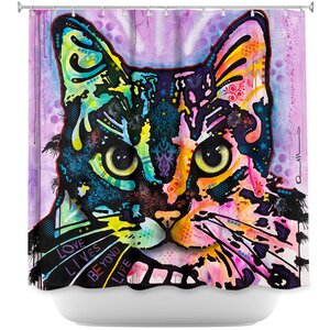 Maya Cat Shower Curtain