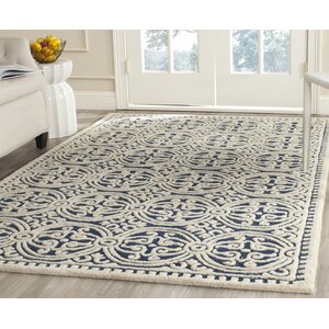 Buy Fairburn Navy / Ivory Area Rug!