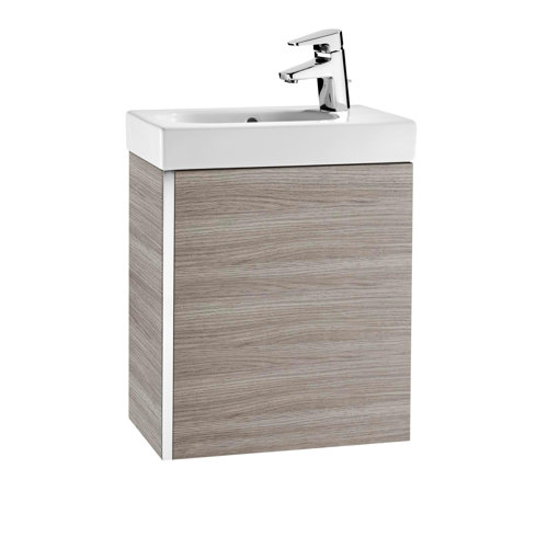 Mini 2-piece Bathroom Furniture Set Roca Furniture Finish: Textured Wenge