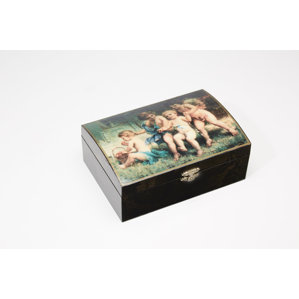 Cherub Design Jewelry Boxes (Set of 4) by AA Importing
