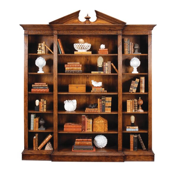 Windsor Triple Breakfront Library Bookcase By Jonathan Charles Fine Furniture