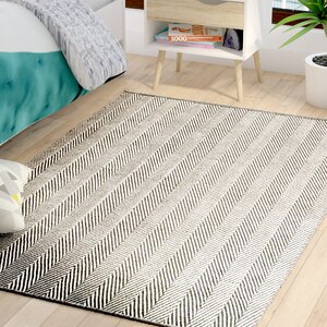 Calvert Mathew Hand-Woven Gray Area Rug