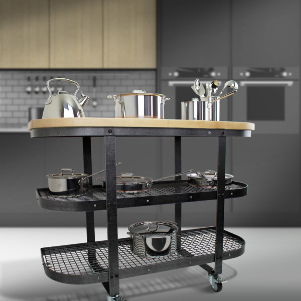 Premier Kitchen Cart With Butcher Block Top By Enclume 2019 Online