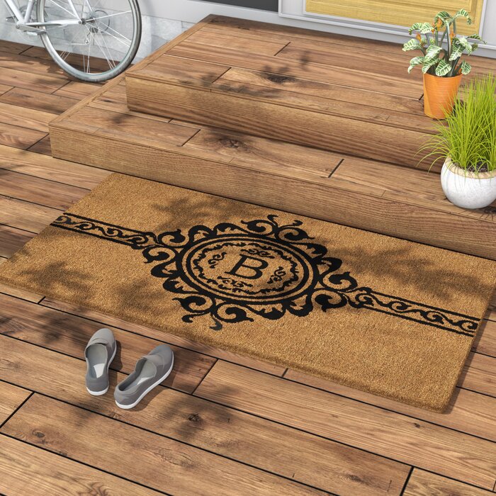 Nordheim Monogram Outdoor Door Mat