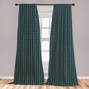 teal curtains living room