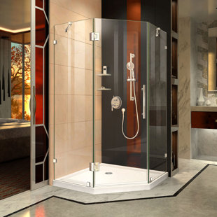 36 Inch Neo Angle Shower Door Wayfair Quickview