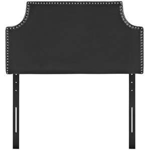 Preciado Twin Upholstered Panel Headboard by Varick Gallery